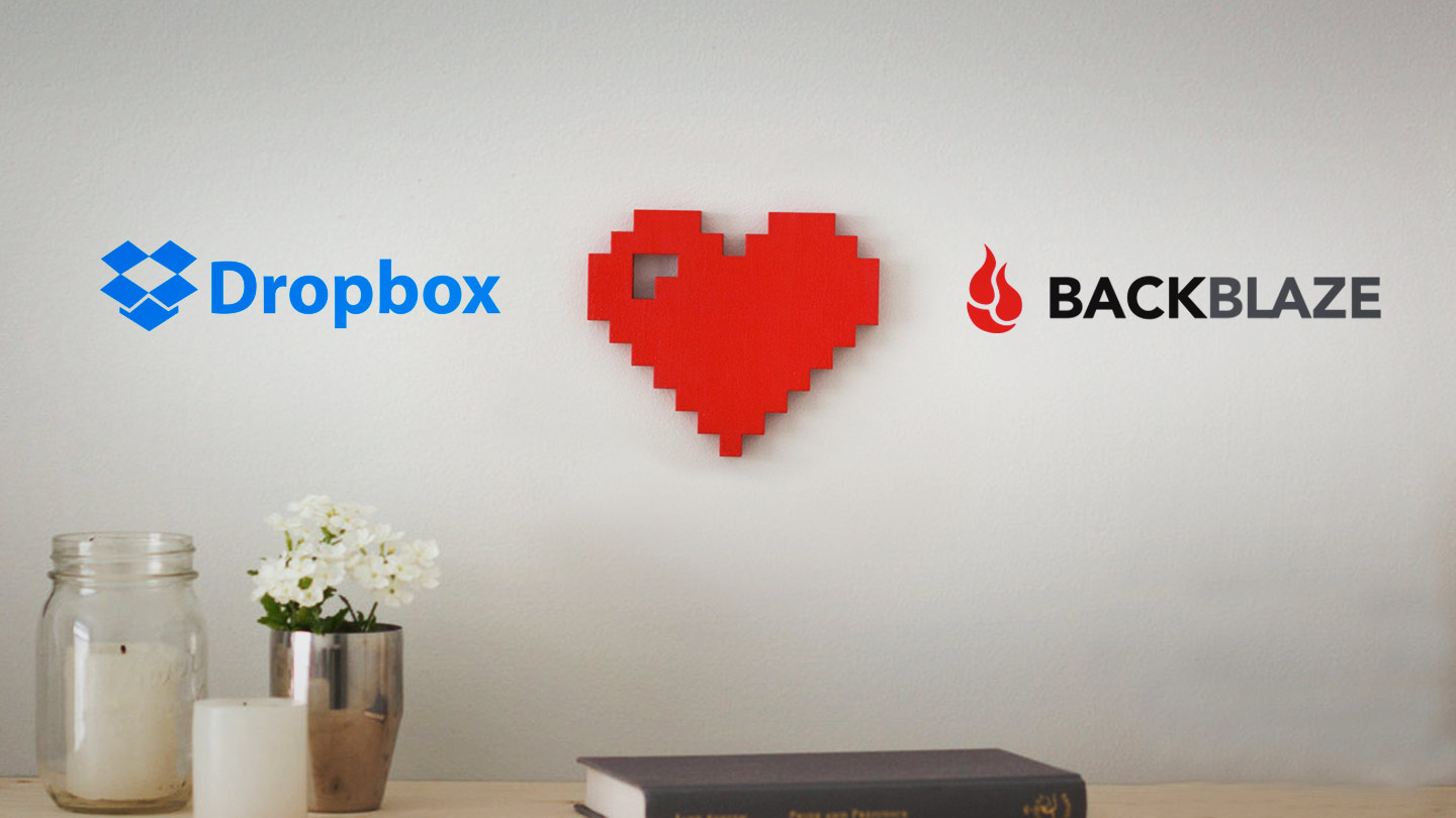 Dropbox and Backblaze