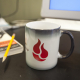 White Backblaze Mug