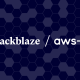 A decorative image showing the Backblaze and aws-lite logos.
