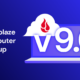 A decorative image displaying the title Backblaze Computer Backup and v9.0.