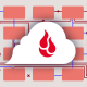 A decorative image showing the Backblaze logo on a cloud over a pattern representing a network.